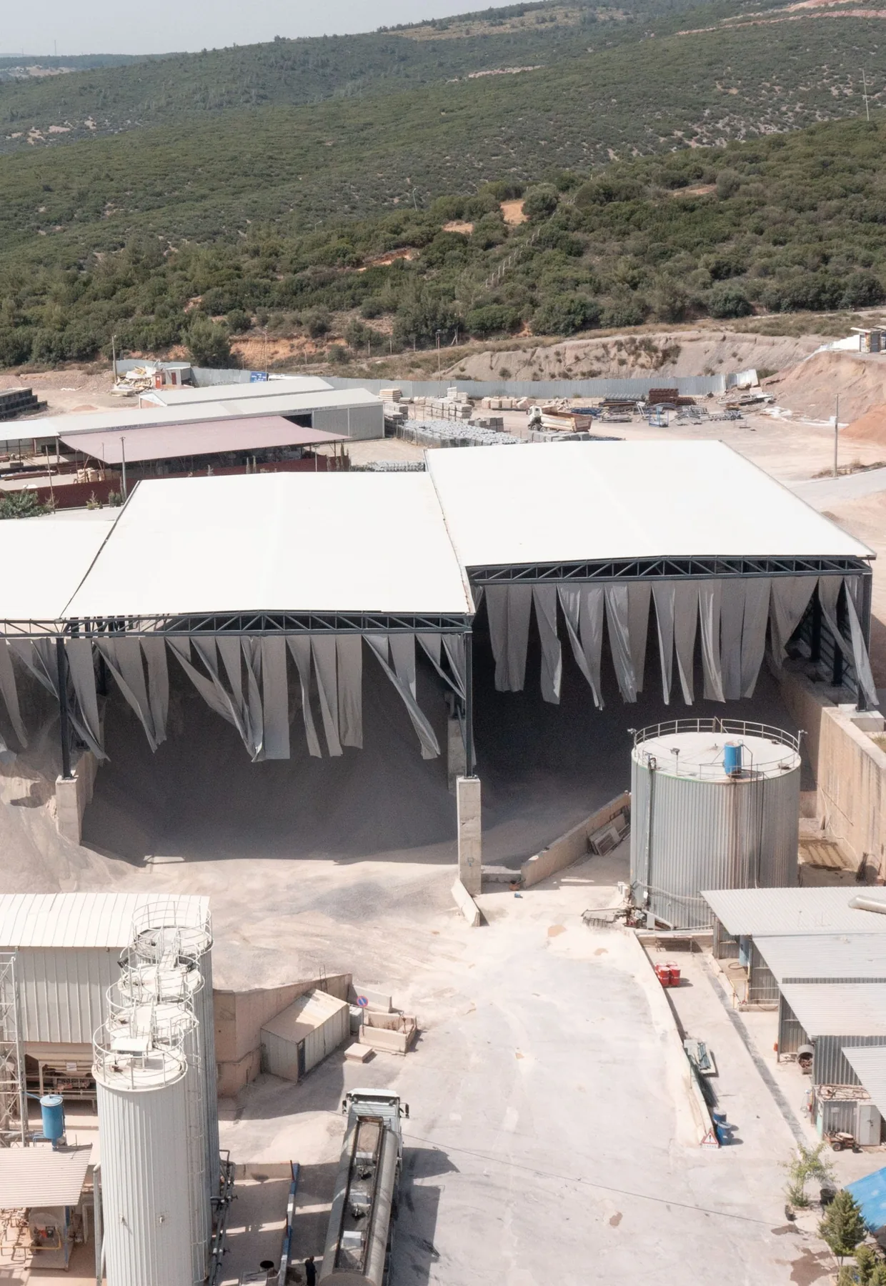 İZBETON tesisi